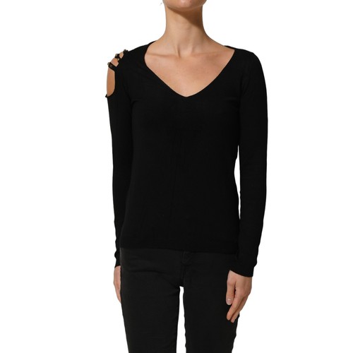 Top liu jeans nero - top,