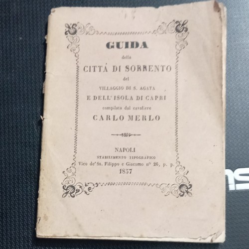 Carlo merlo guida sorrento - guida, s