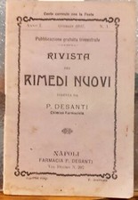 RIVISTA DEI RIMEDI NUOVI