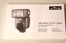 Metz Mecablitz 50 AF-1 Digital - Manuale istruzioni Italiano e Multilingue