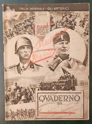 Quaderno scuola propaganda - quaderno,