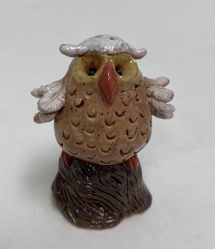 Statuina gufo vintage - , unica