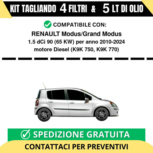 Tagliando per renault - per,