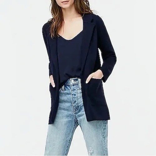 Cardigan blazer maglione