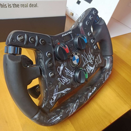 Fanatec podium steering wheel - fanatec,