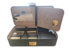 set toletta da viaggio uomo, vintage, completa di ogni suo accessorio.