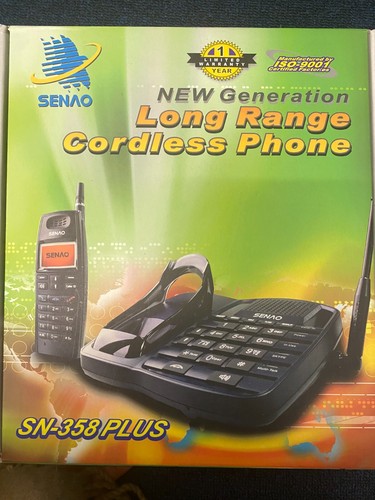 Telefono cordless senao sn358 - telefono,