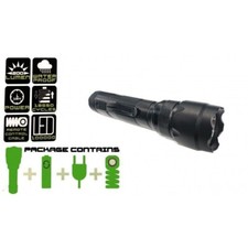 TORCIA TATTICA softair LED 200 lm JS TACTICAL JS-FT180 + BATTERIA + CARICABATERI