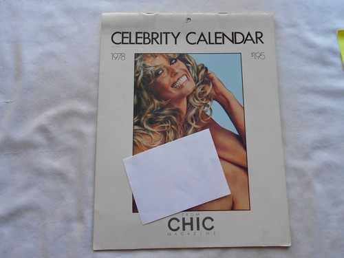 Calendario celebrita 1978 - celebrita',