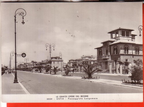 Cartolina lido roma ostia - ,