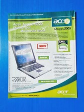 VOLANTINO ACER POINT MAGGIO 2005 COMPUTER-DIGITAL CAMERA-PALMARI-ELETTRONICA
