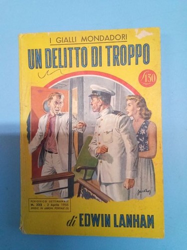 Gialli mondadori 322 del - gialli,