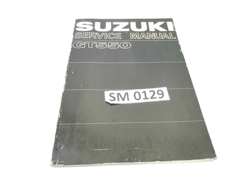 Manuale officina suzuki gt550 - suzuki,