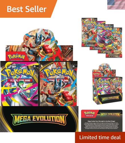 Tcg mega evolution - evolution, booster