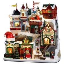 Lemax Santas Wonderland Village Villaggio di Babbo Natale innevato 25925