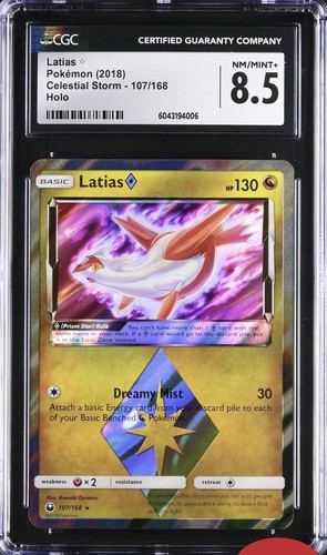 Cgc latias 107 168 - 8.5, 107/168