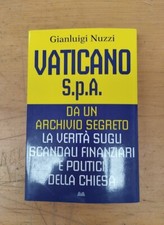 Libro Vaticano S.P.A Gianluigi Nuzzi Chiarelettere editore 2009