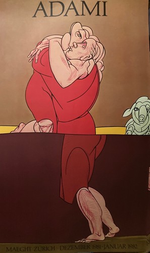 Valerio adami affiche - valerio,