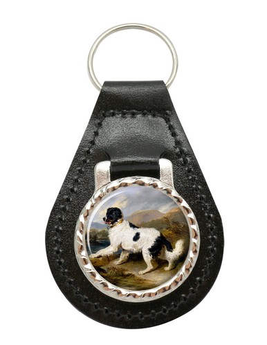 Portachiavi pelle con cane - portachiavi,