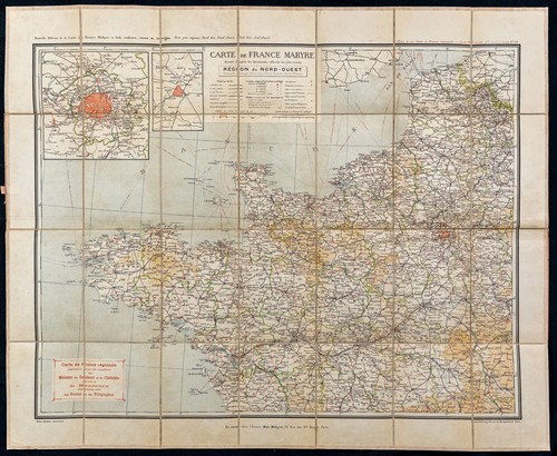 1897 carta della francia - -,