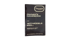 📓 Triumph "Owner's
