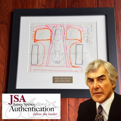 John delorean schizzo - john,