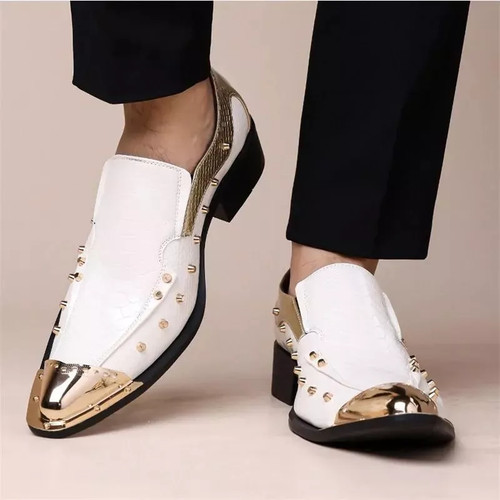 Scarpe eleganti slip punta - slip-on,