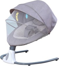 Seggiolino altalena per neonato colore grigio