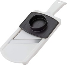 Mandolina Affettaverdure regolabile, Fackelmann, in acciaio inox, con paradito