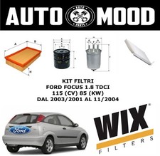 KIT FILTRI TAGLIANDO WIX -