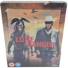 The Lone Ranger Blu-Ray SteelBook Lenticolare Zavvi Johnny Depp Zona B.A