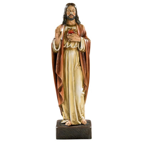 Statua sacro cuore gesù - di, 22