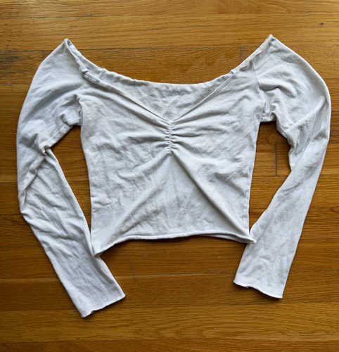 Top brandy melville bianco - top,
