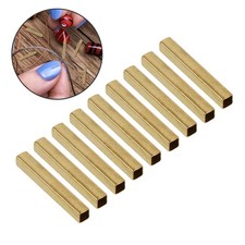  Tubi in ottone fai da te da 50 pezzi Tubi in ottone Tubi Tubi in metallo in