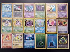 Carte Pokémon Wizard of the Coast anni 2000 Near Mint Vintage Set Base Neo EX