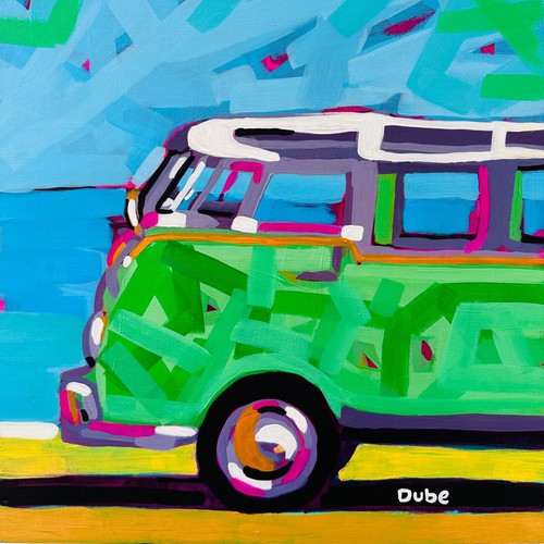 Quadro dube moderno astratto - moderno,