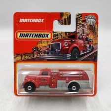 Camion Vigili Fuoco Matchbox  Fire Tender scala modellino collezione