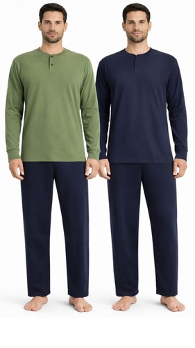 Pigiama uomo cotone - cotone, jersey