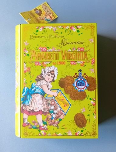 Scatola latta amaretti - latta,