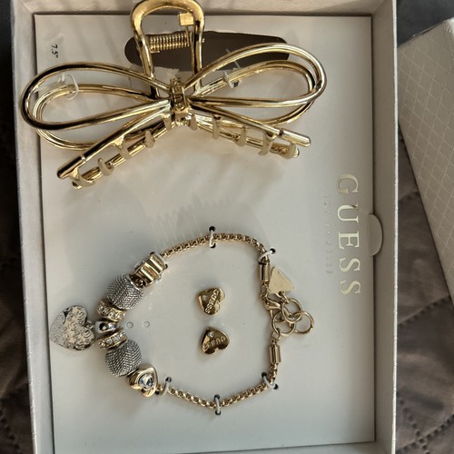Guess bracciale cuore oro - bracciale,