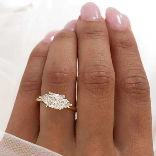 Anello sposa con diamanti - da,