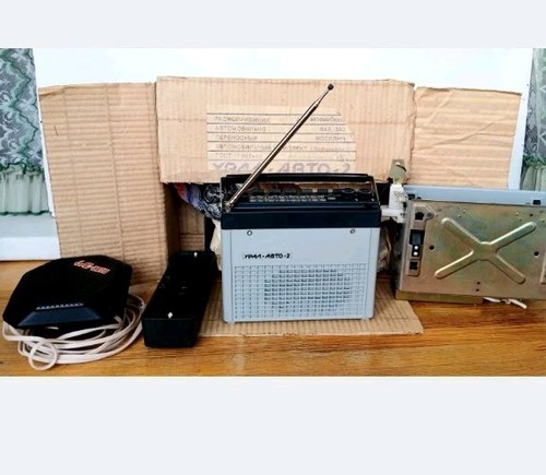 Autoradio sovietica epoca - autoradio, d'epoca