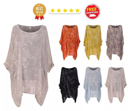 Top donna italiano lagenlook - donna,