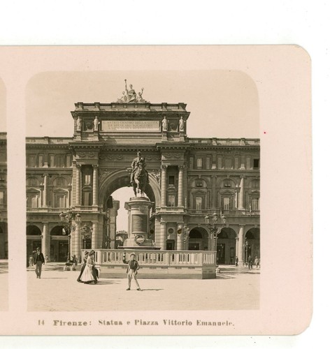 Firenze statua piazza - firenze,