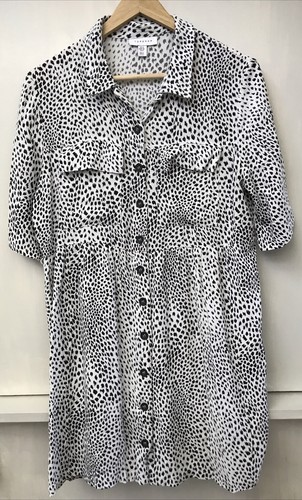 Abito camicia topshop bianco - abito,
