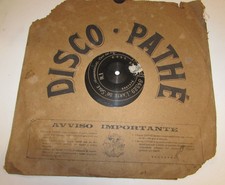 Disco Disque pathè L'arte do