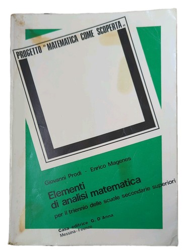 Matematica come scoperta - ,