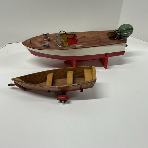 Motoscafo legno modello - motoscafo,