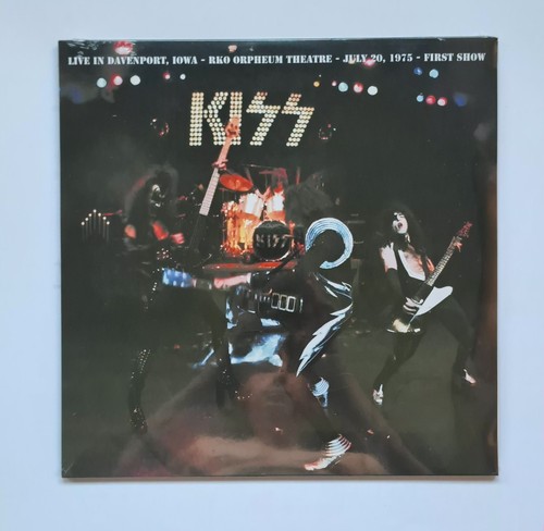 Kiss davenport usa 1975 - lp,