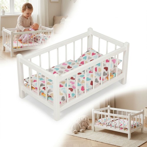 Lettino bianco con materasso - , +